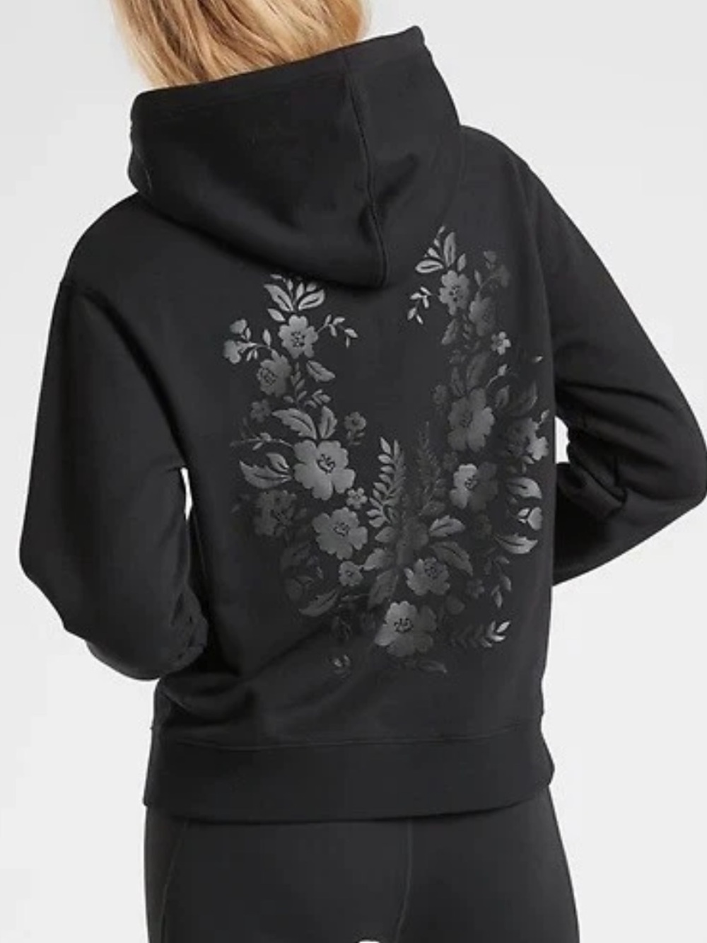 Athleta floral sweatshirt